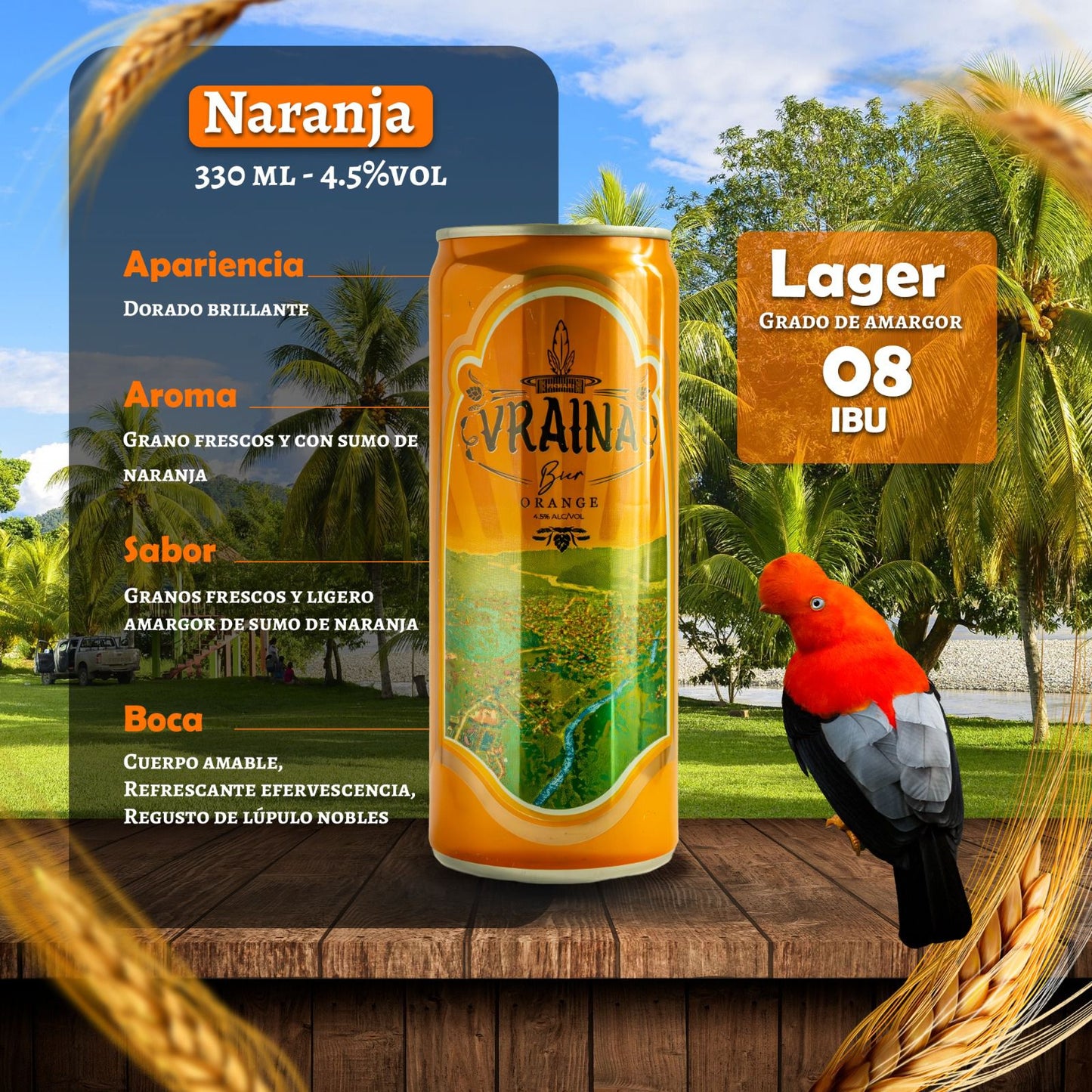 CERVEZA ARTESANAL VRAINA